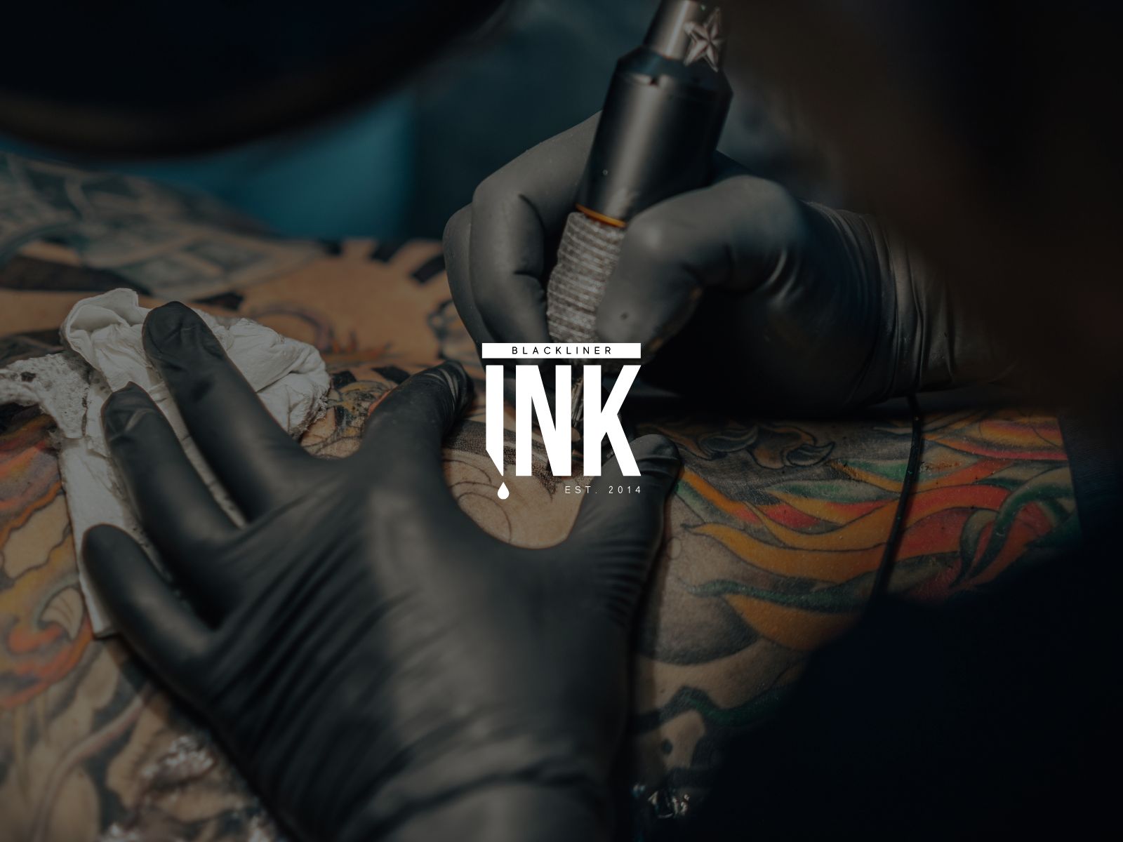Blackliner Ink Tattoo Studio – Logo, Social Media, Fotografie