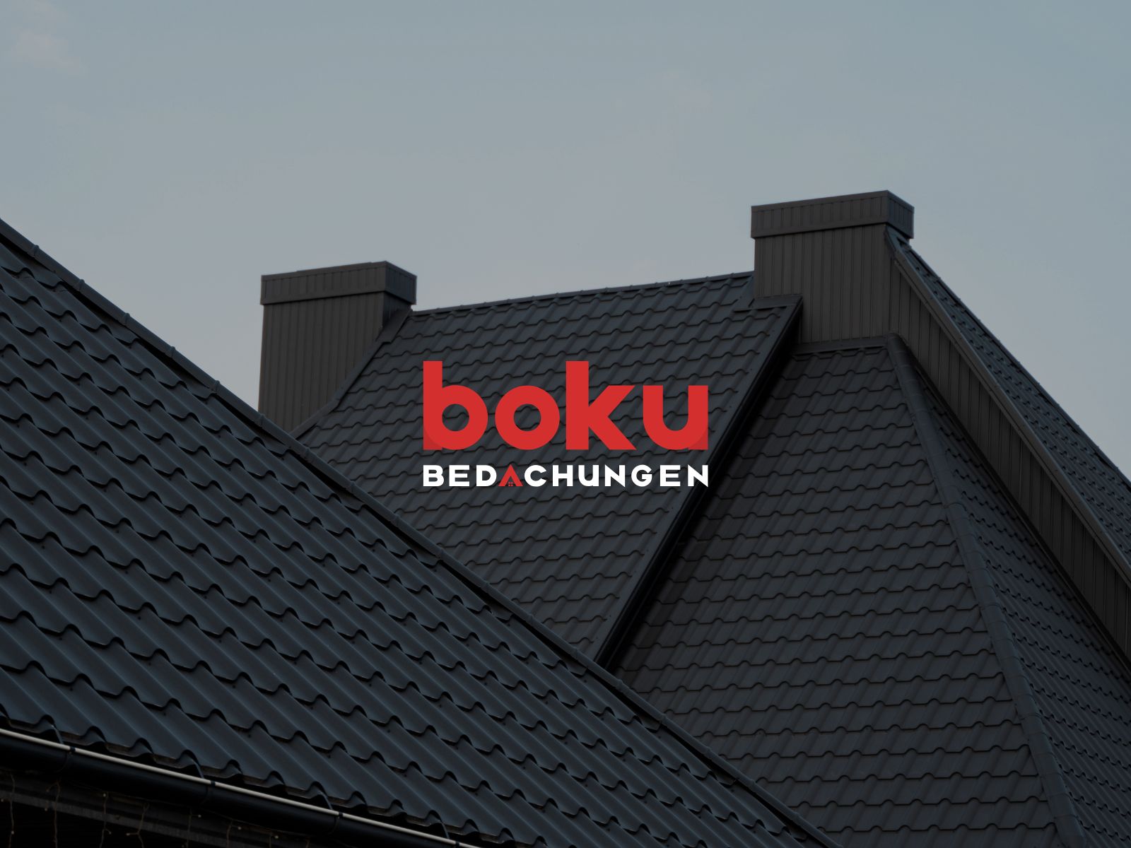 Boku Bedachungen – Markenredesign, Firmenlogo, Fahrzeugbeschriftung, Bannerwerbung