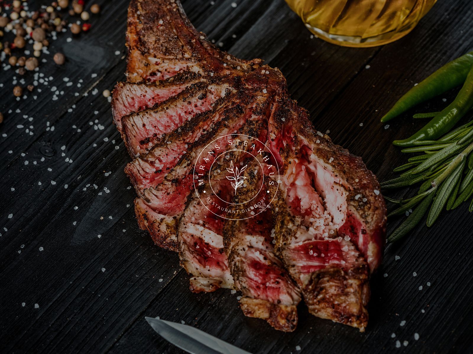 Mirans Steakhaus Dierdorf – Branding, Fotografie, Speisekarten