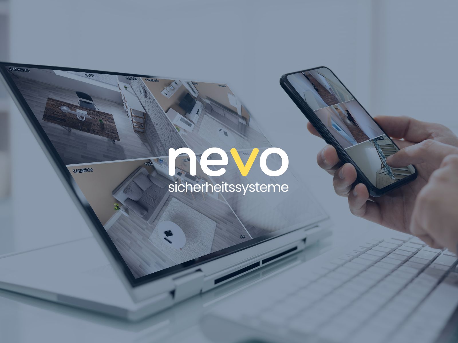 Nevo Sicherheitssysteme – Branding, Grafikarbeiten, Werbemittel, Webdesign